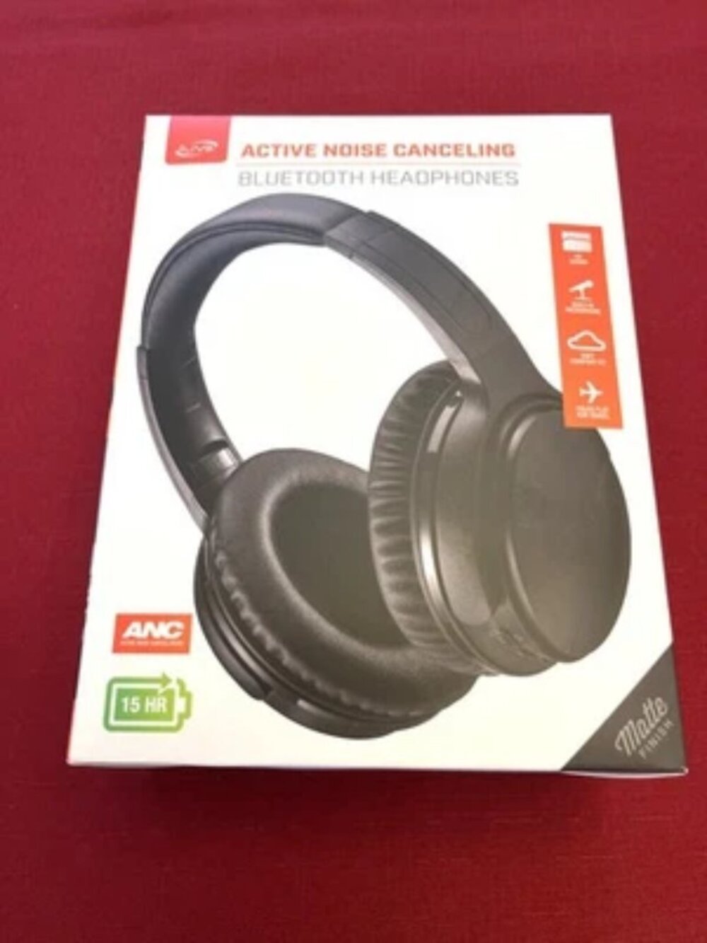Ilive Active Noise Canceling Bluetooth Hedphones IAHN40B